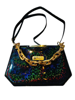 Holographic Chain Shoulder Bag